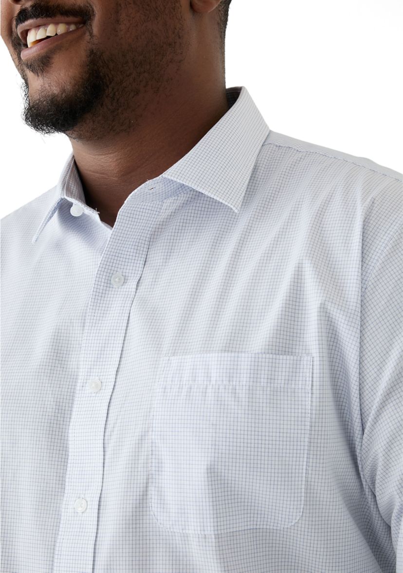 Big & Tall Yarn Dyed Dress Shirt