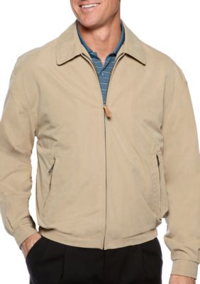 London Fog Men's Light Weight Zip Front Golf Jacket