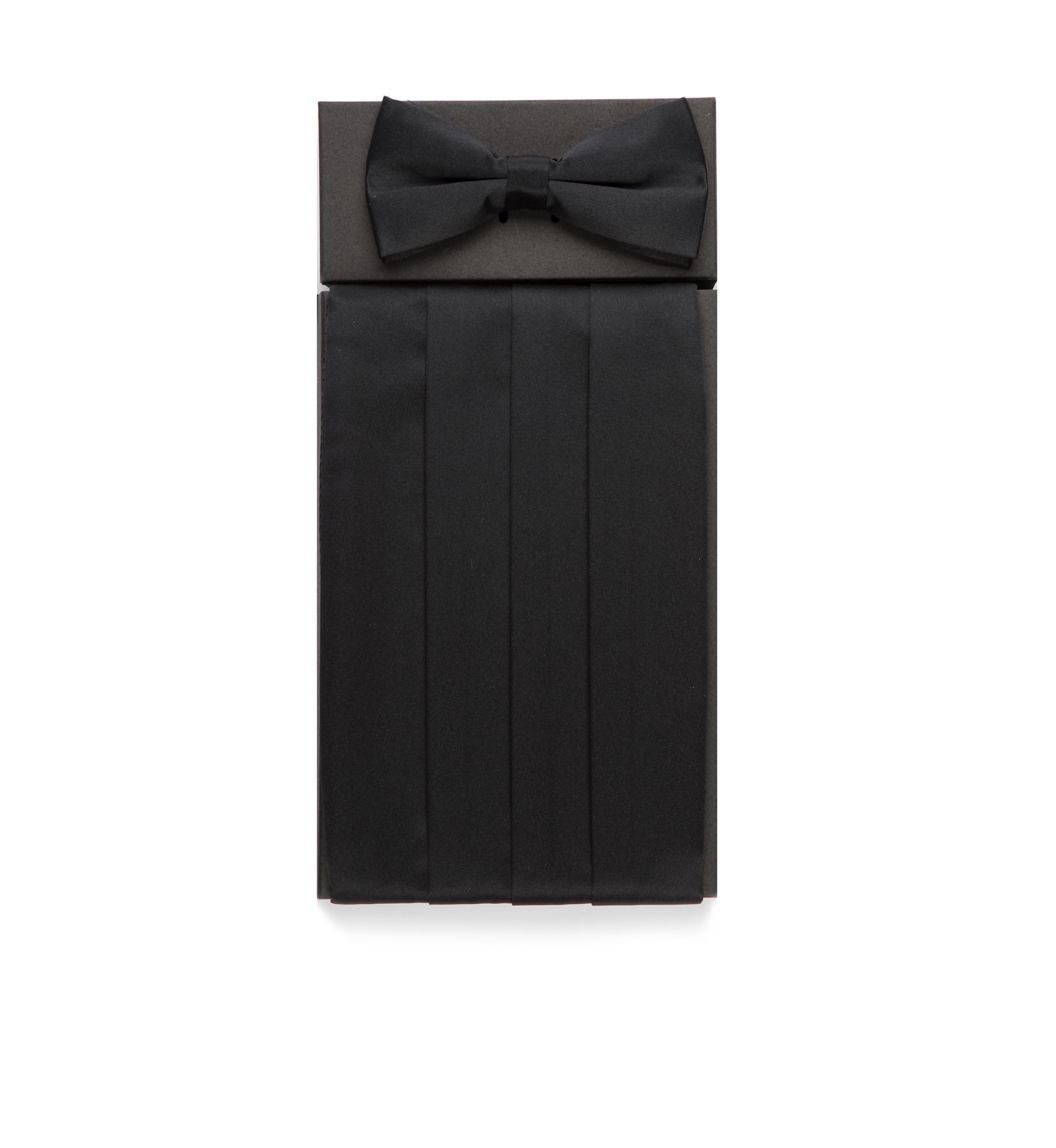 Pre-Tied Cummerbund And Bow Tie Set