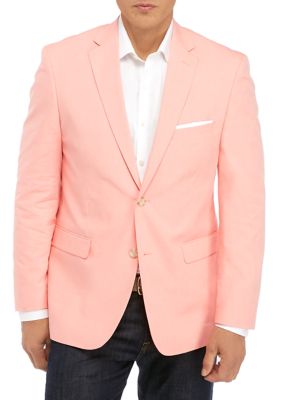 Saddlebred Peach Chambray Sport Coat Belk