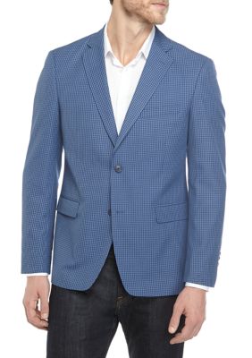Saddlebred Men's Blue Check Sport Coat
