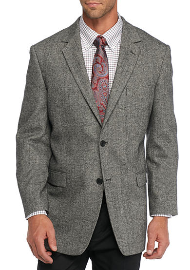 Saddlebred Slim-Fit Gray Donegal Sport Coat | Belk