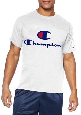 CHAMPION, White Men's T-shirt