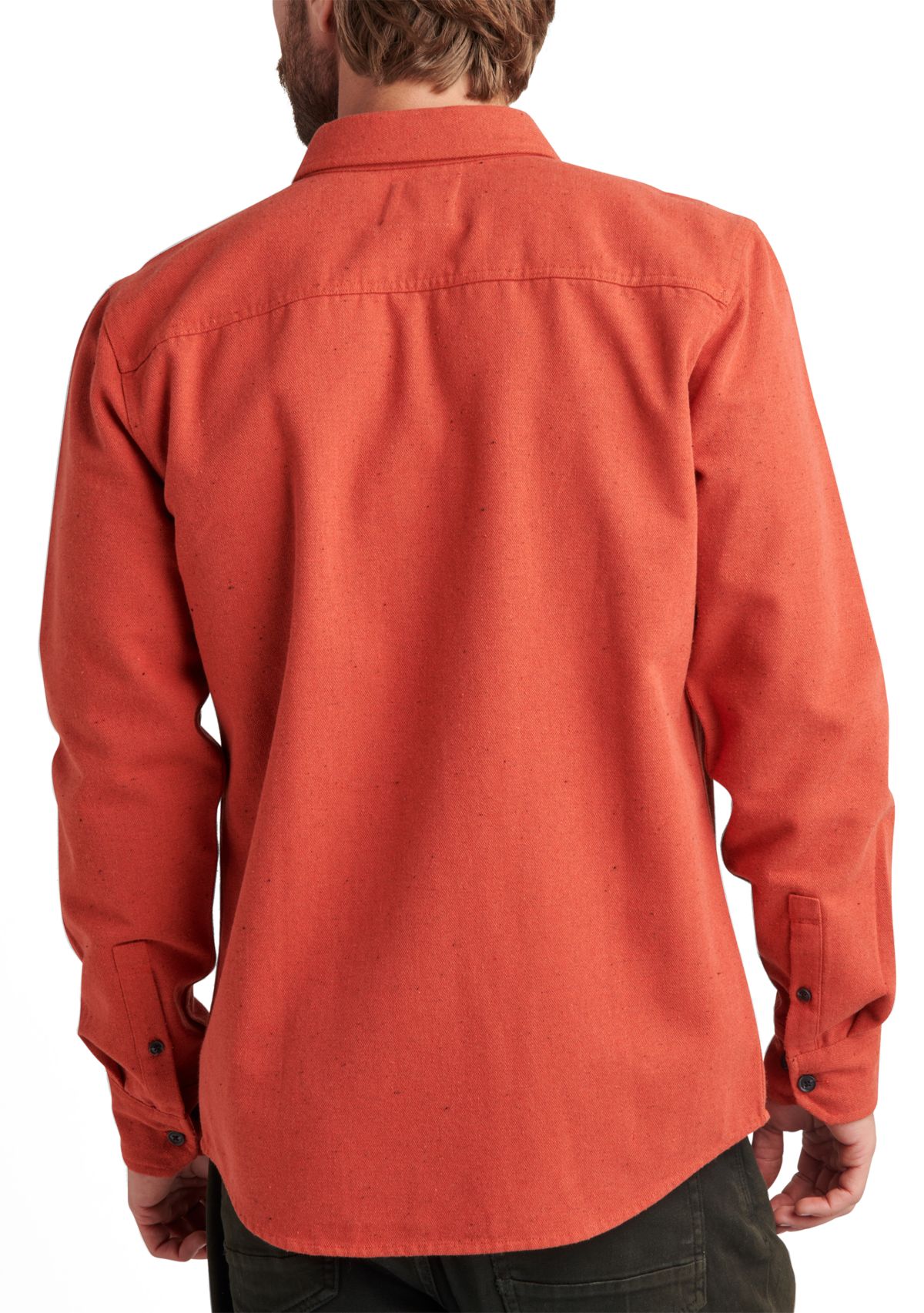 Long Sleeve Double Pocket Woven Shirt