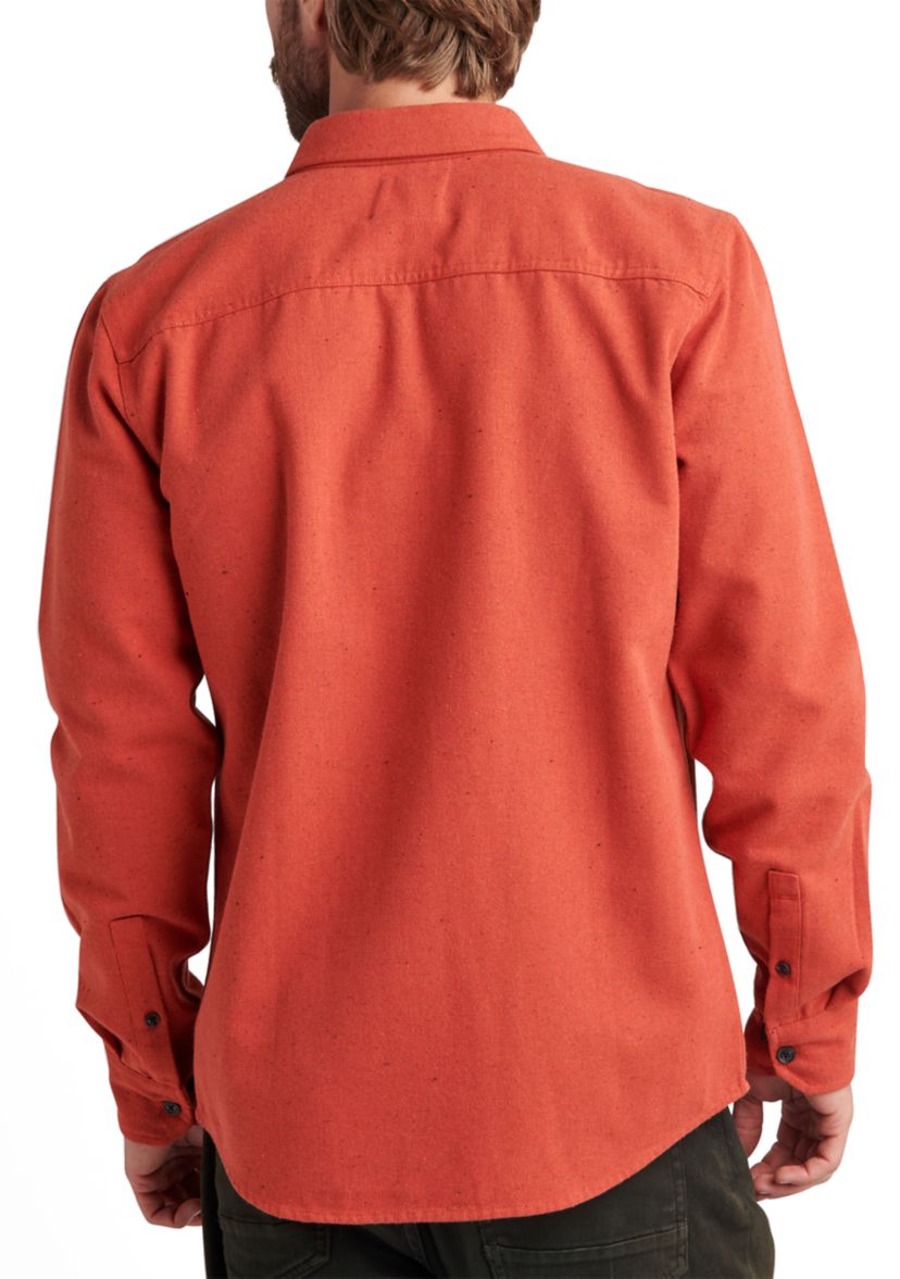 Long Sleeve Double Pocket Woven Shirt