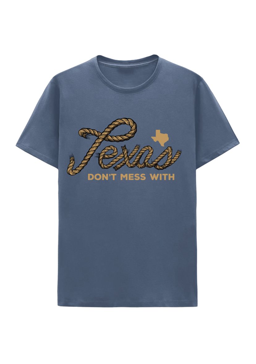 Mens Texas Snake Rope Graphic T-Shirt