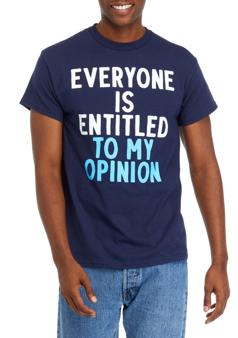 Opinion Graphic T-Shirt 
