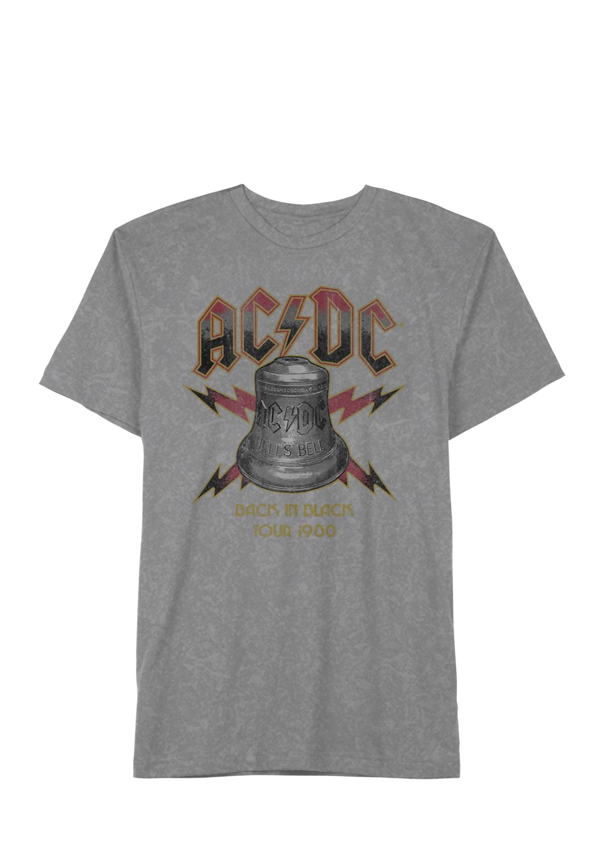 AC/DC Mineral Wash Graphic T-Shirt