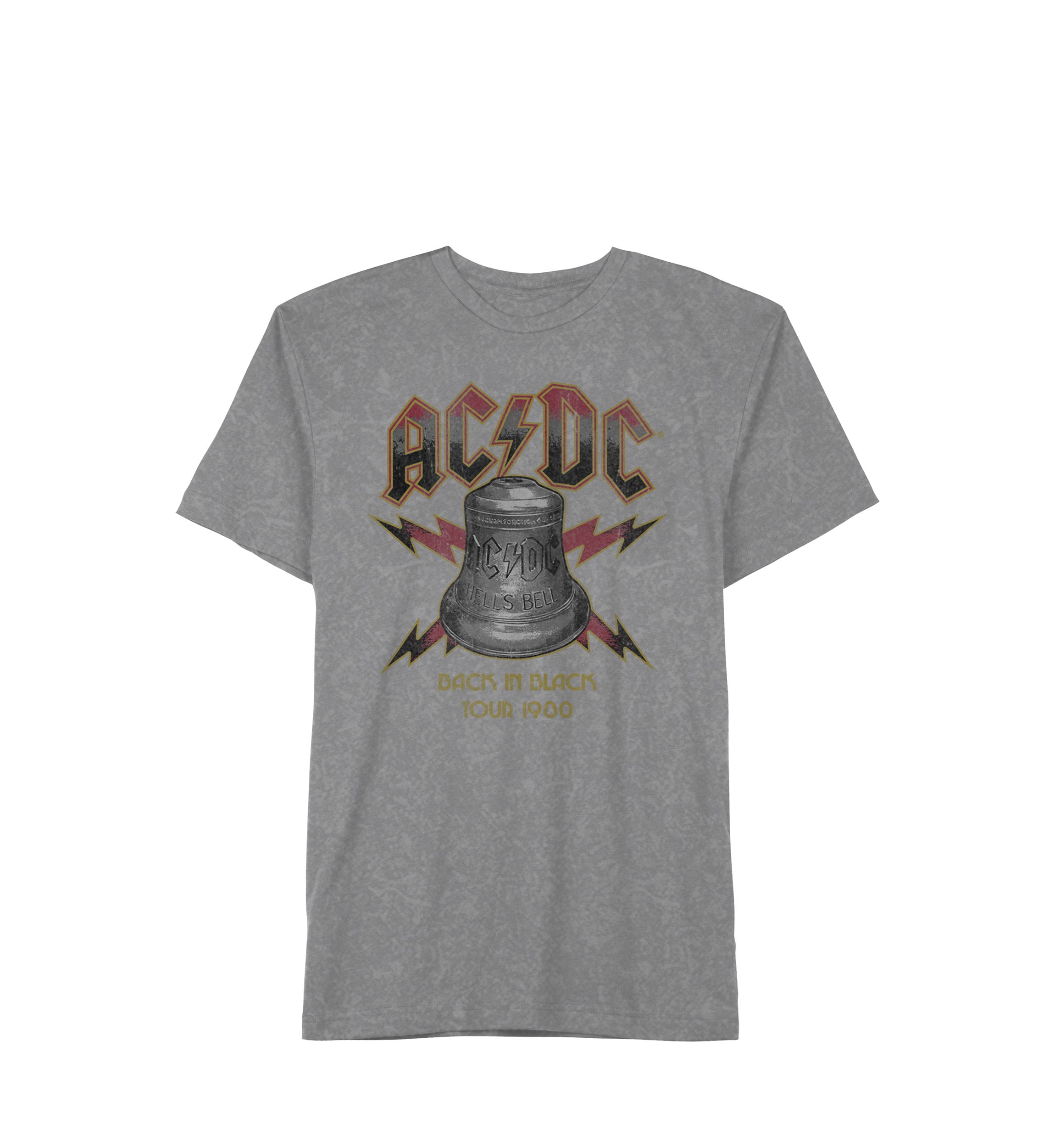 AC/DC Mineral Wash Graphic T-Shirt
