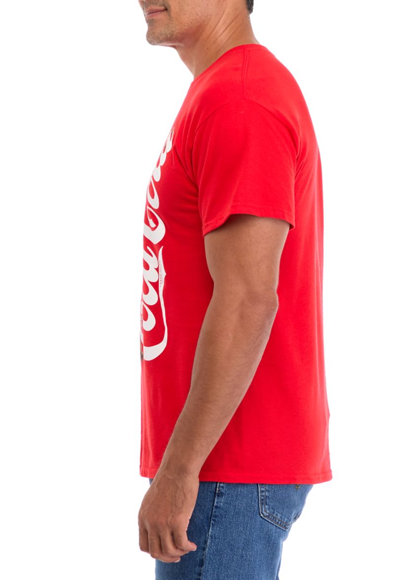 Santas Coke Short Sleeve Graphic T-Shirt