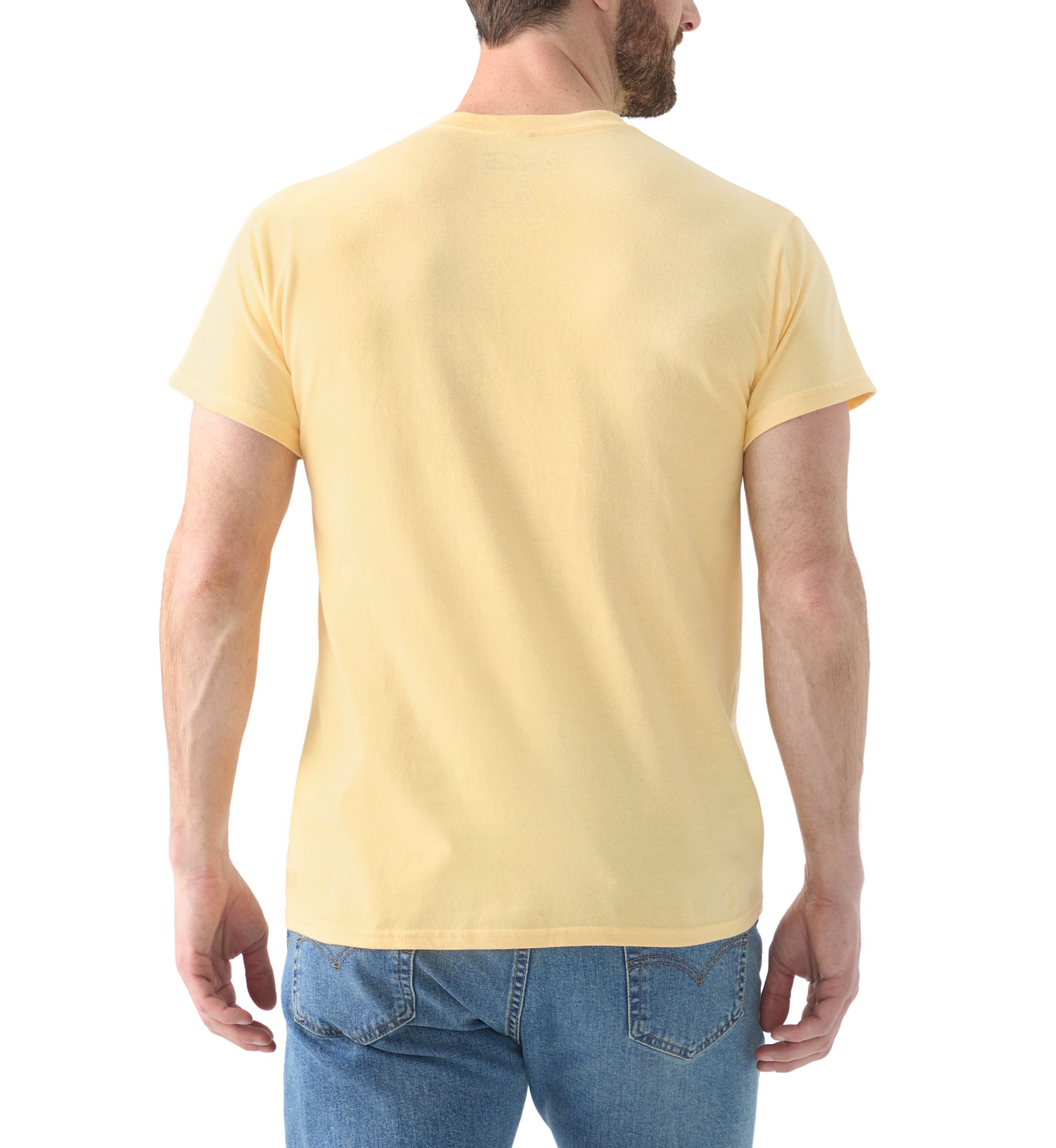 Mens Orange Fanta Graphic T-Shirt