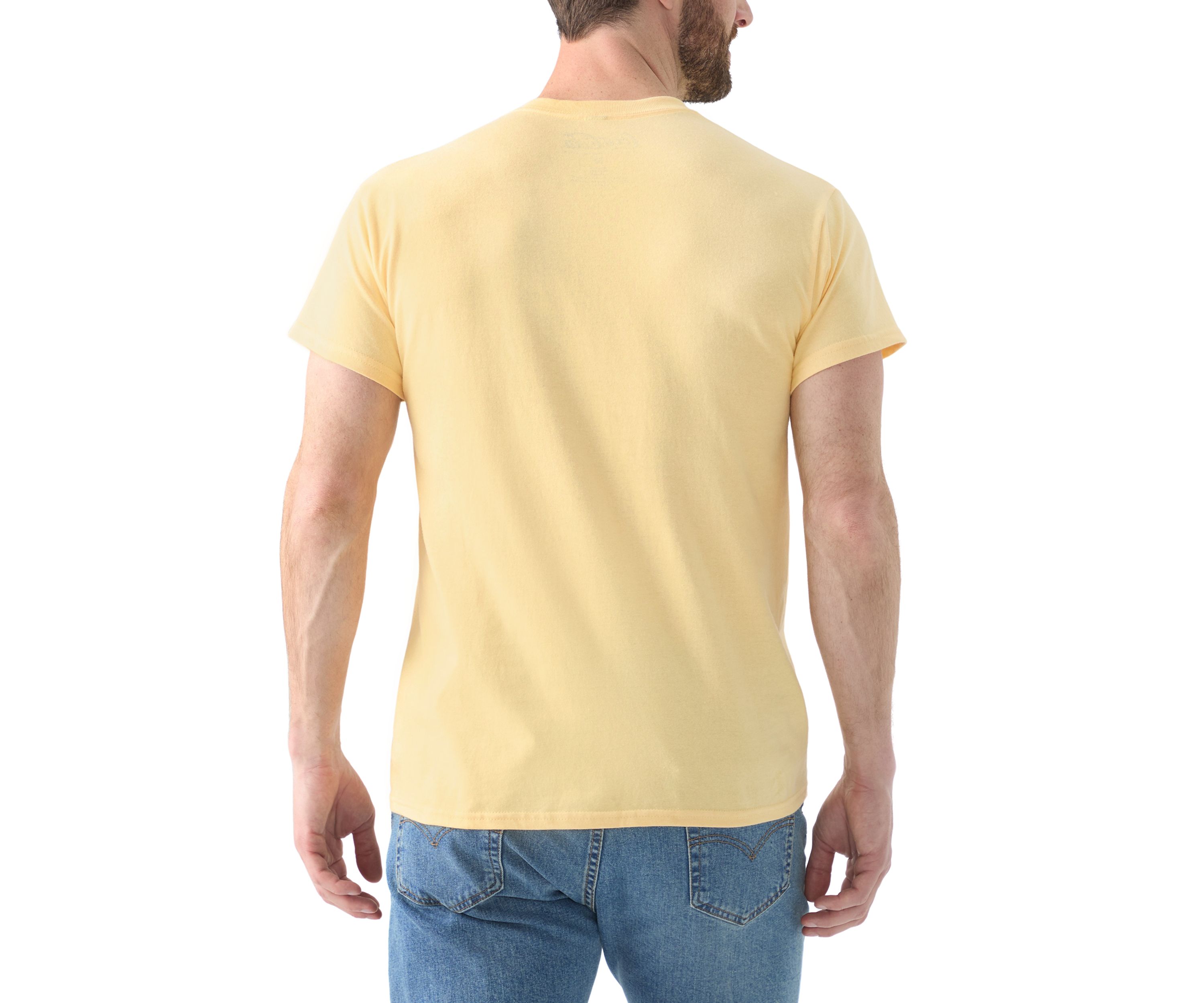 Mens Orange Fanta Graphic T-Shirt