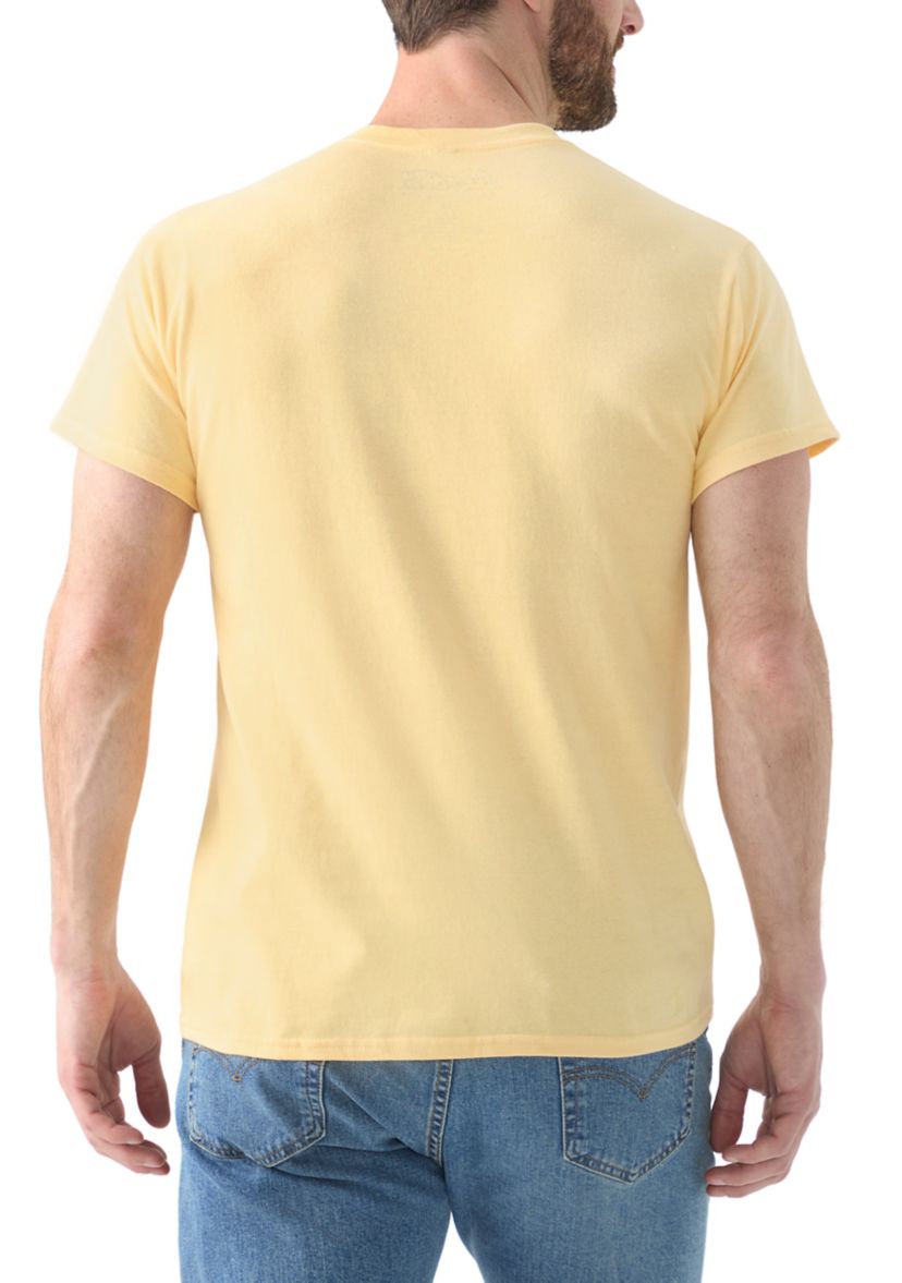 Mens Orange Fanta Graphic T-Shirt