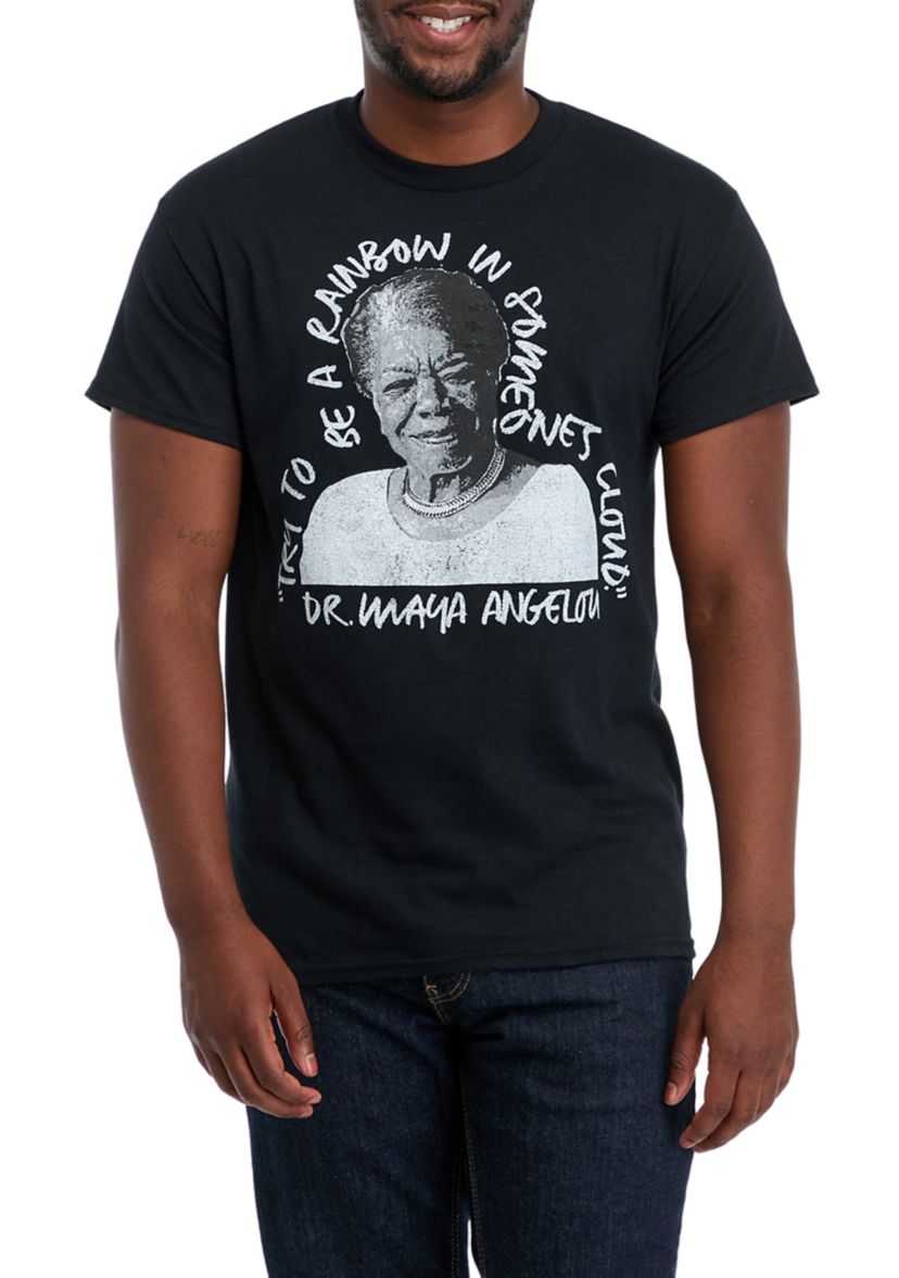 Mens Maya Rainbow Graphic T-Shirt
