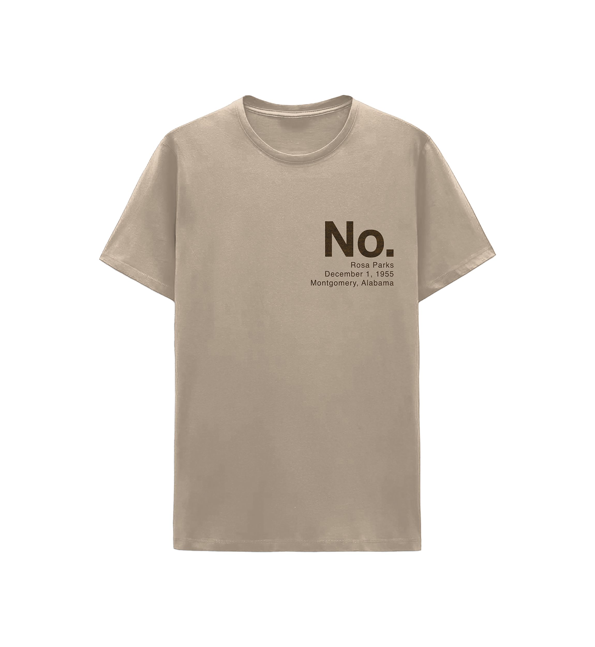 Mens Rosa Parks No Graphic T-Shirt
