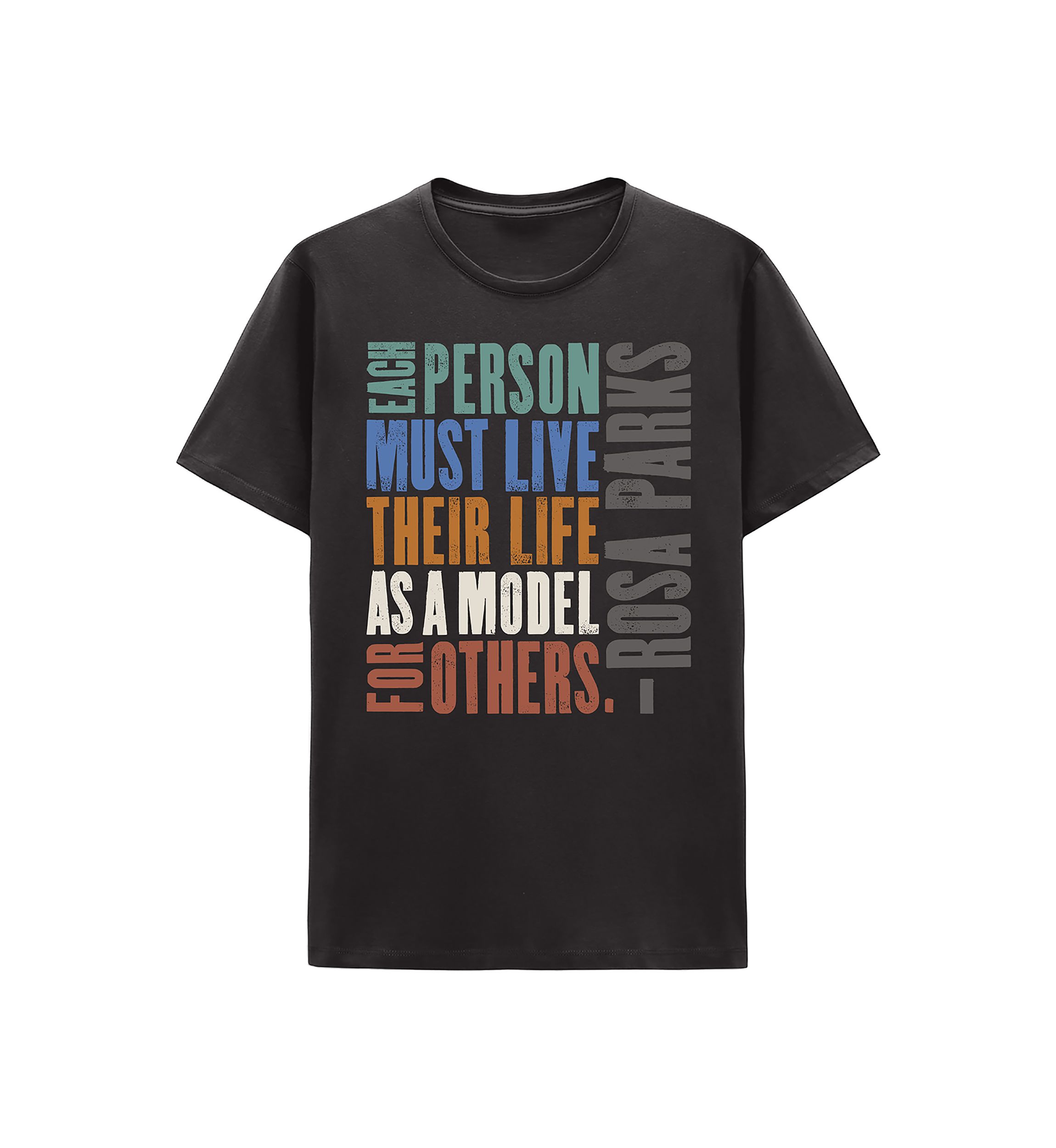 Mens Rosa Model Graphic T-Shirt