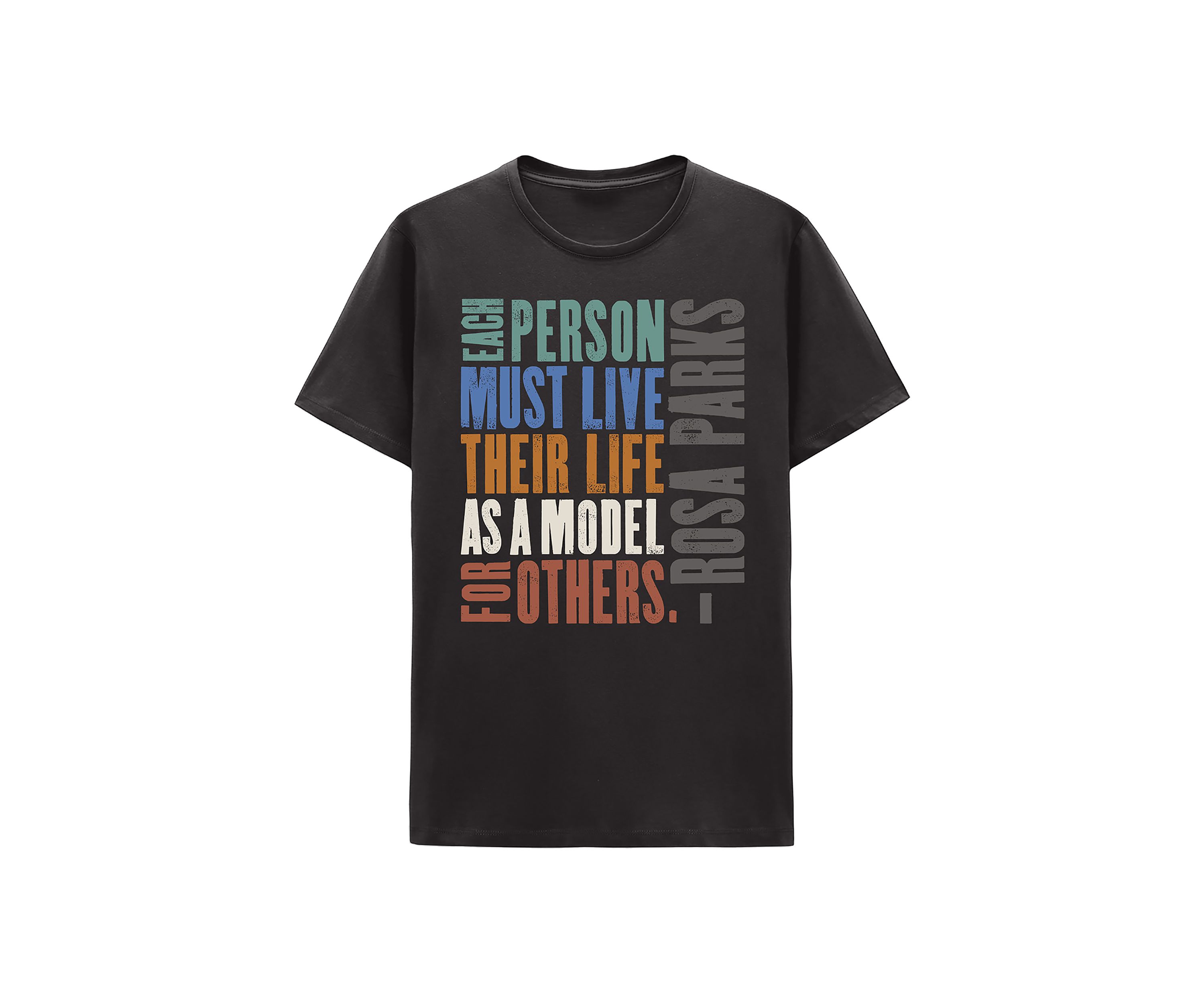 Mens Rosa Model Graphic T-Shirt