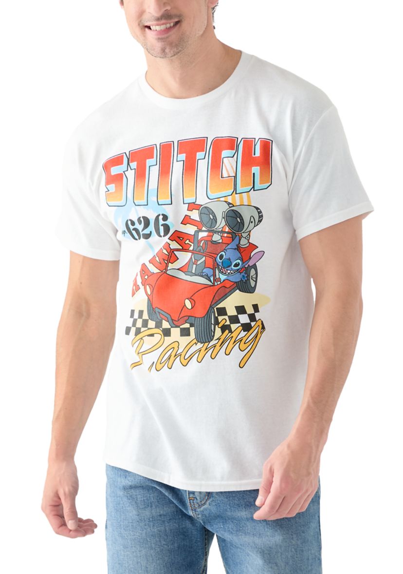 Stitch Race Graphic T-Shirt