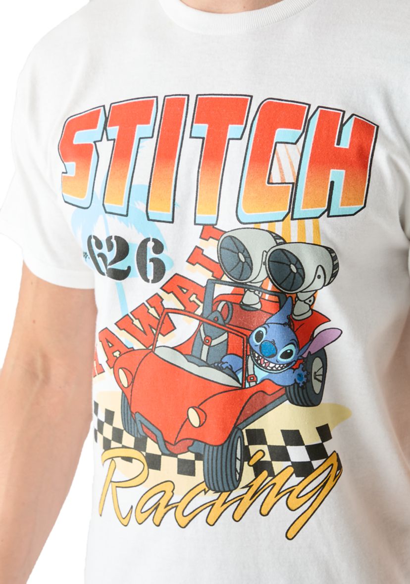 Stitch Race Graphic T-Shirt