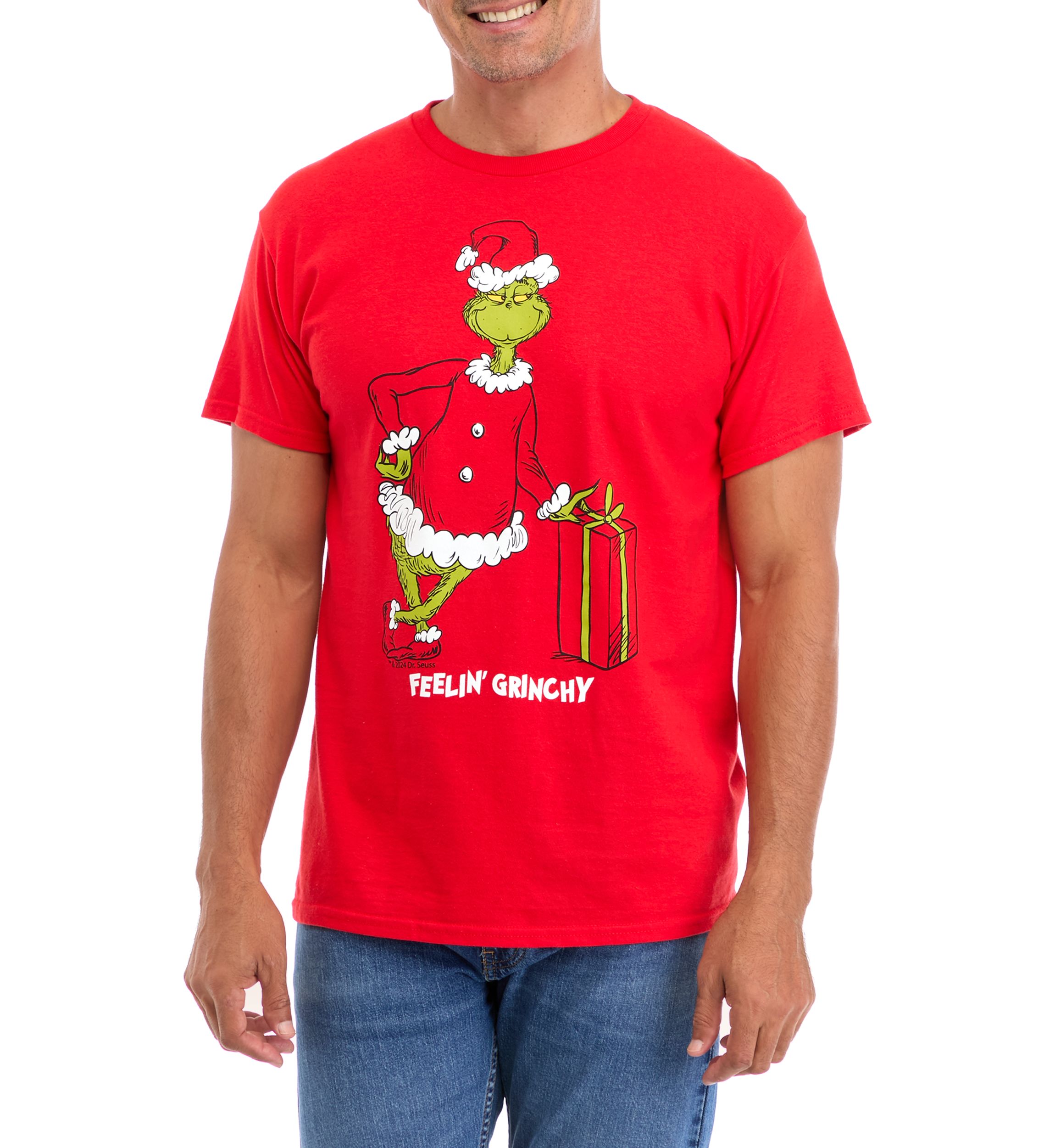 Feeling Grinchy Short Sleeve Graphic T-Shirt