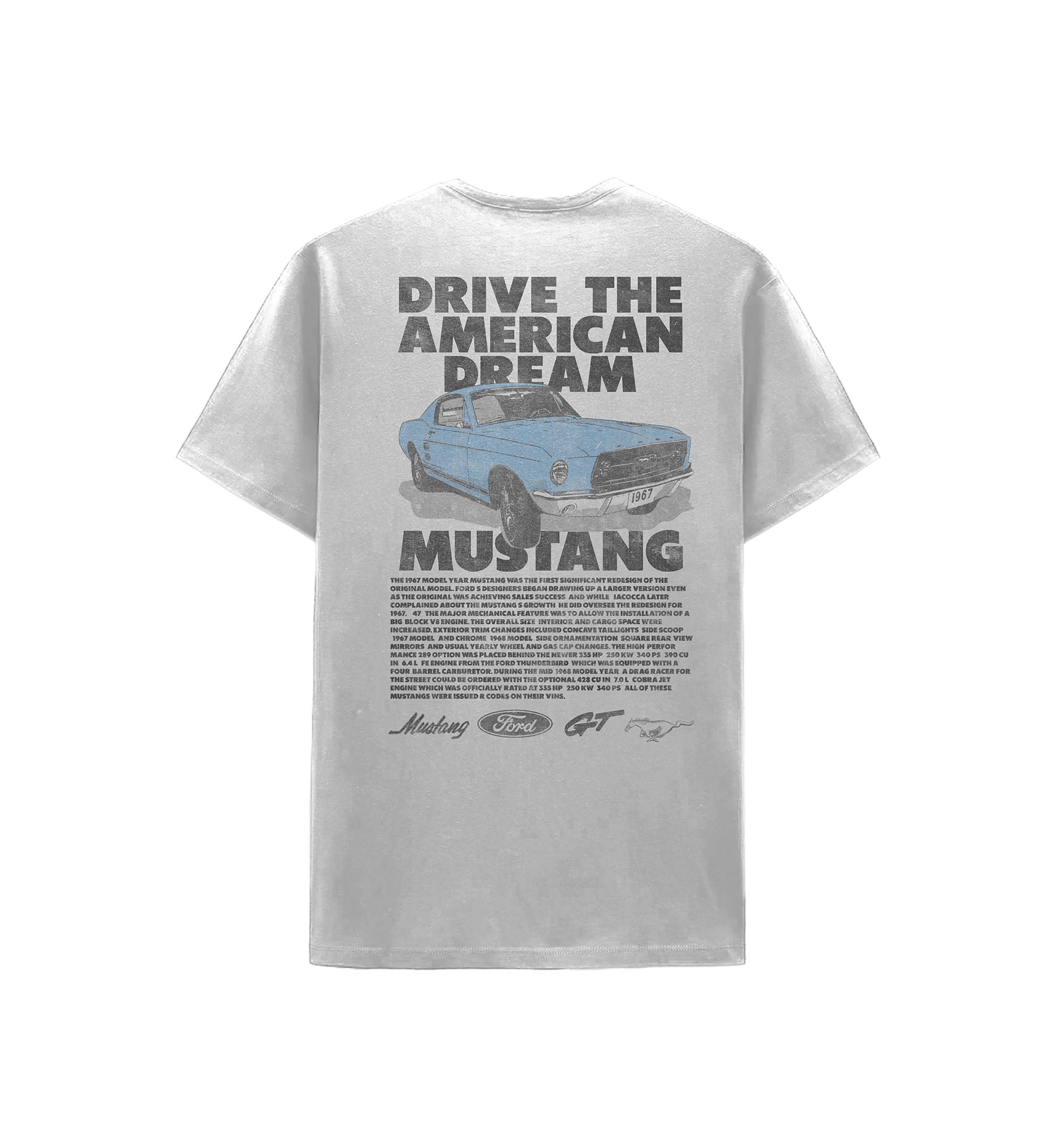 American Dream Mustang Graphic T-Shirt 