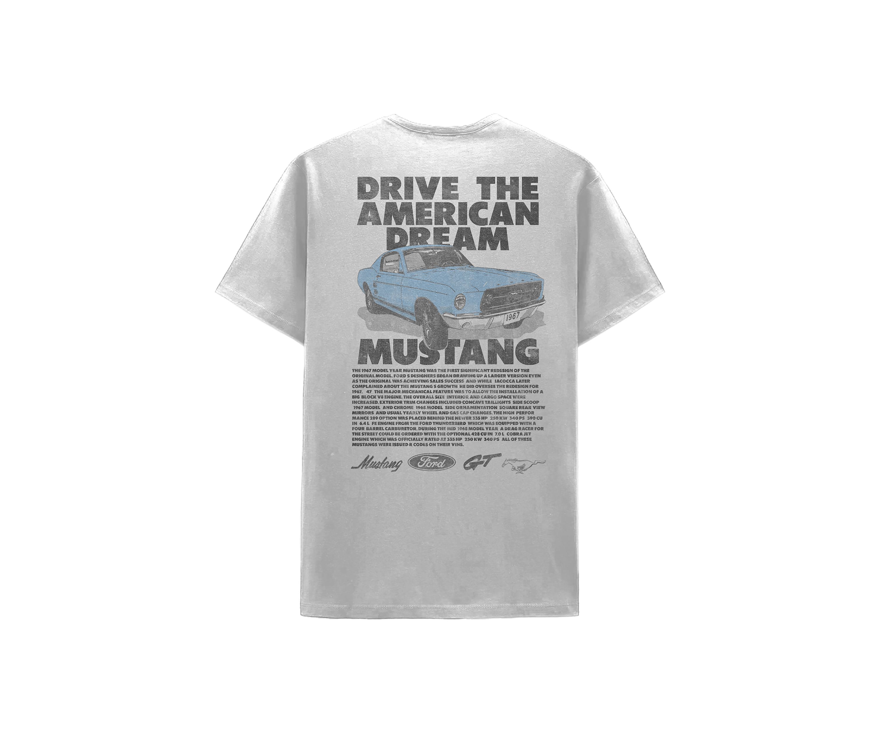 American Dream Mustang Graphic T-Shirt 
