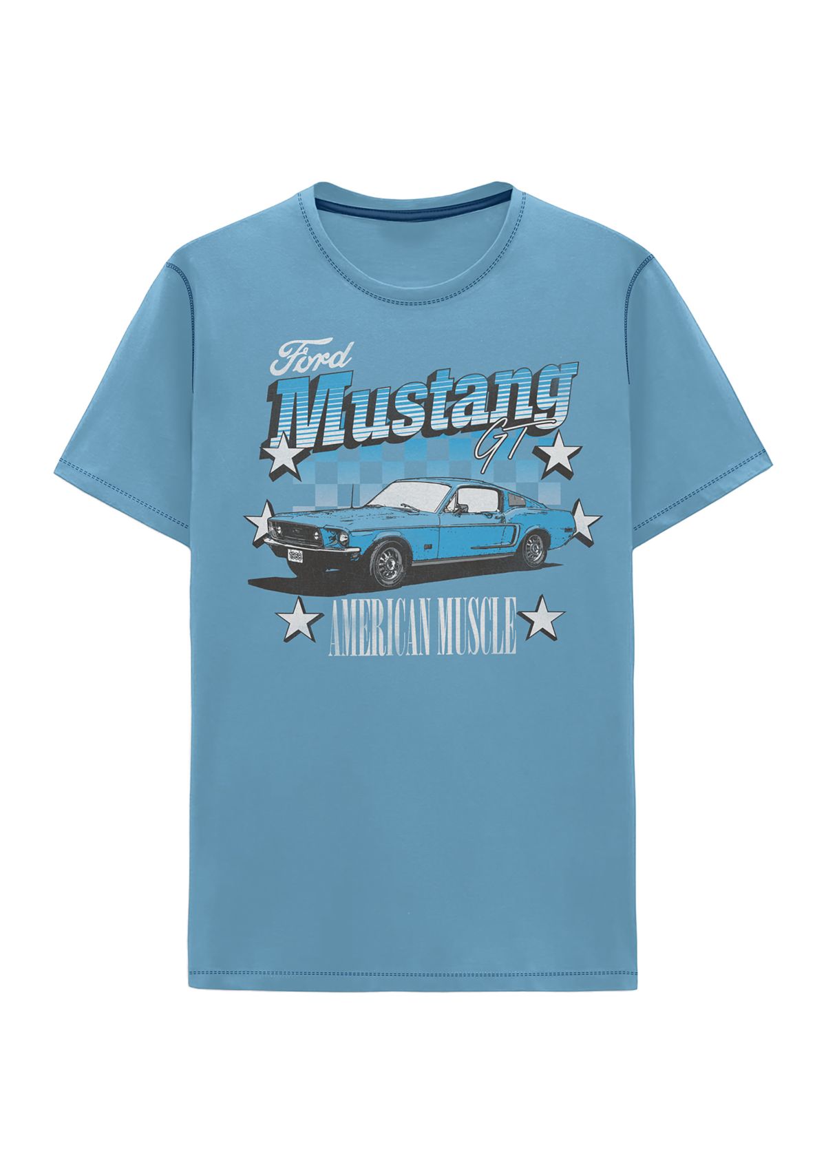 Mustang Stars Graphic T-Shirt 