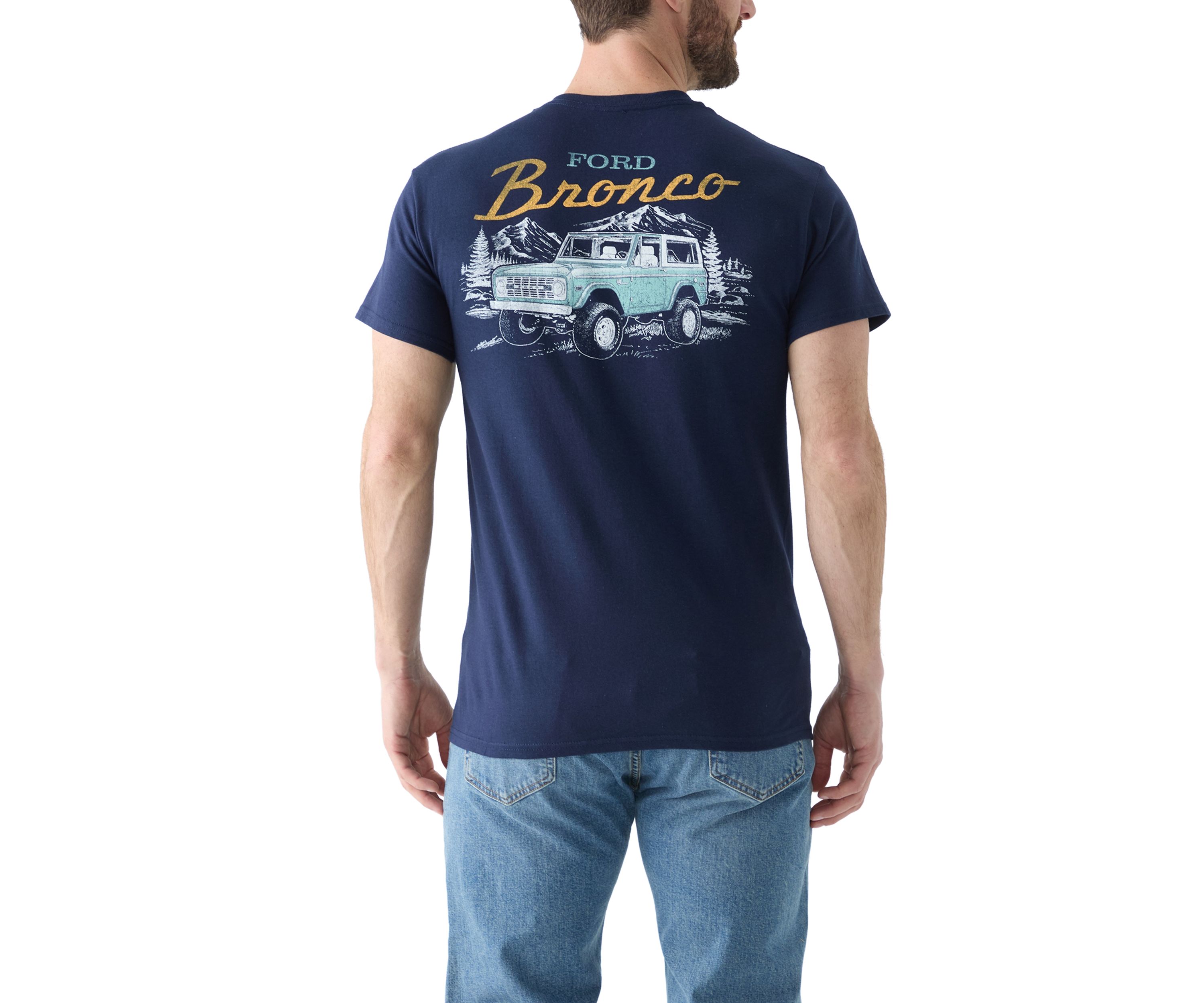 Mens Bronco Off Road Graphic T-Shirt