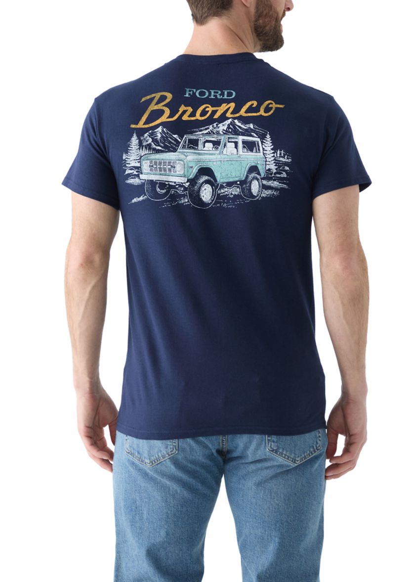Mens Bronco Off Road Graphic T-Shirt