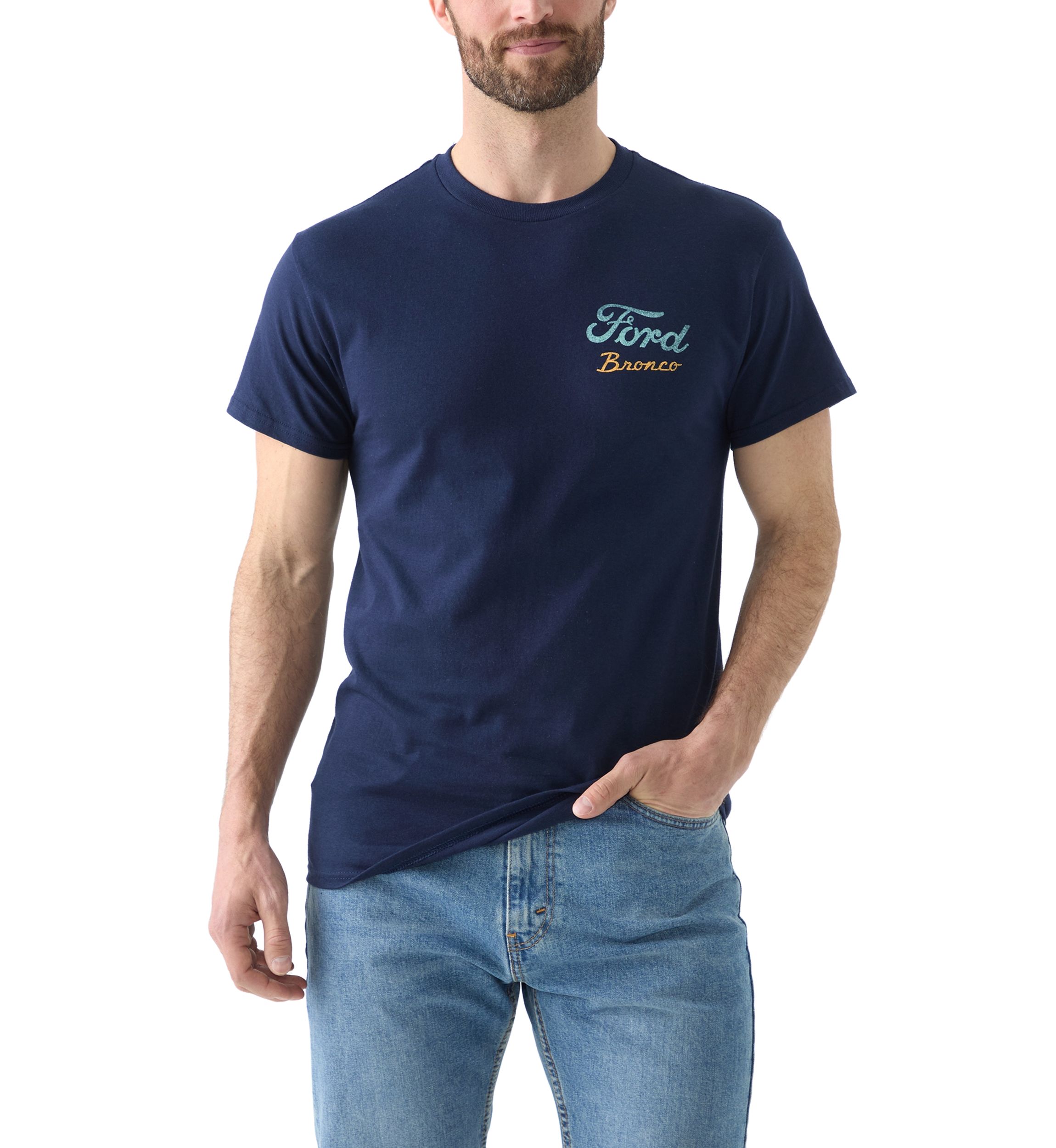 Mens Bronco Off Road Graphic T-Shirt