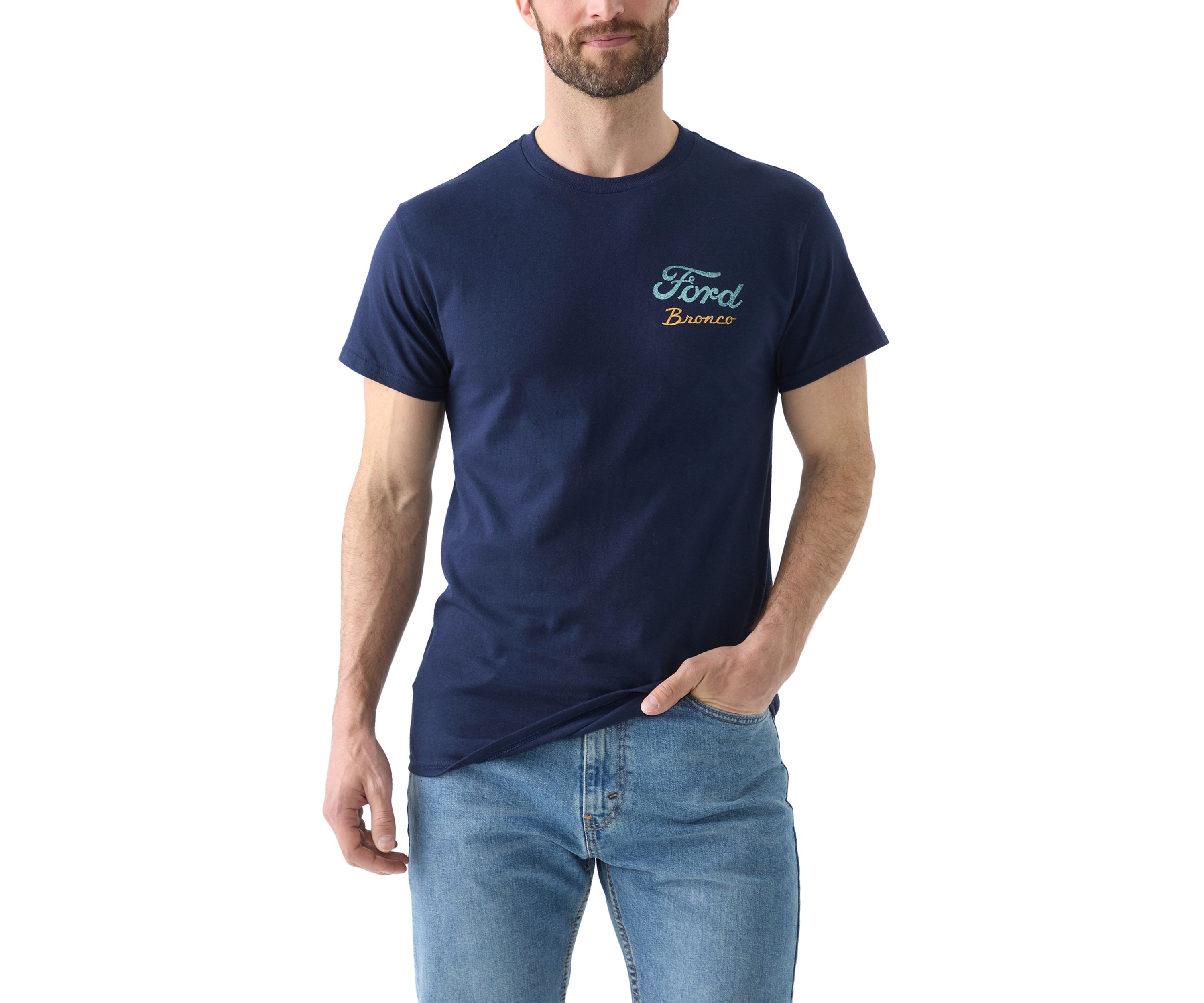 Mens Bronco Off Road Graphic T-Shirt