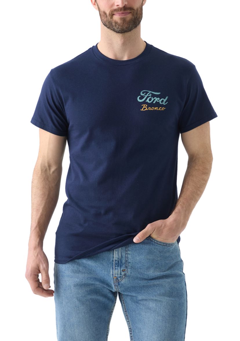 Mens Bronco Off Road Graphic T-Shirt