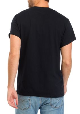 Contrast Gradient Graphic T-Shirt