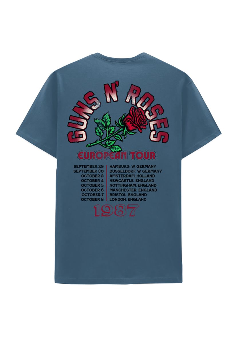 Guns N Roses European Tour Graphic T-Shirt