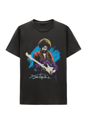 Gradient Jimmy Hendrix Short Sleeve Graphic T-Shirt