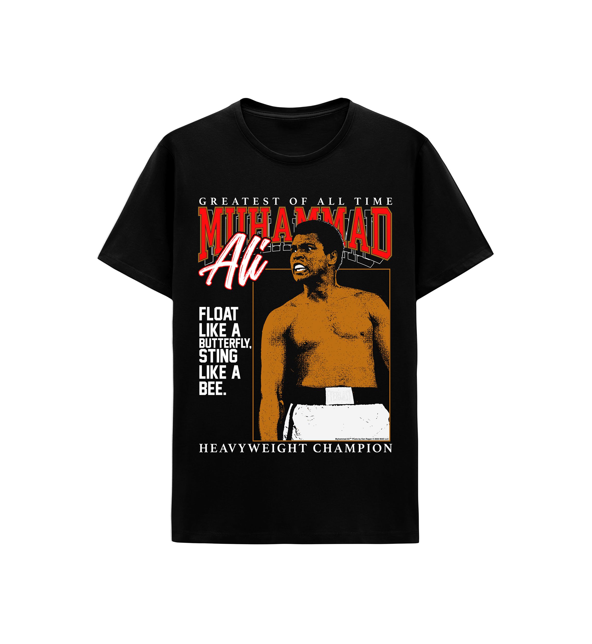Muhammad Ali Like a Butterfly Graphic T-Shirt