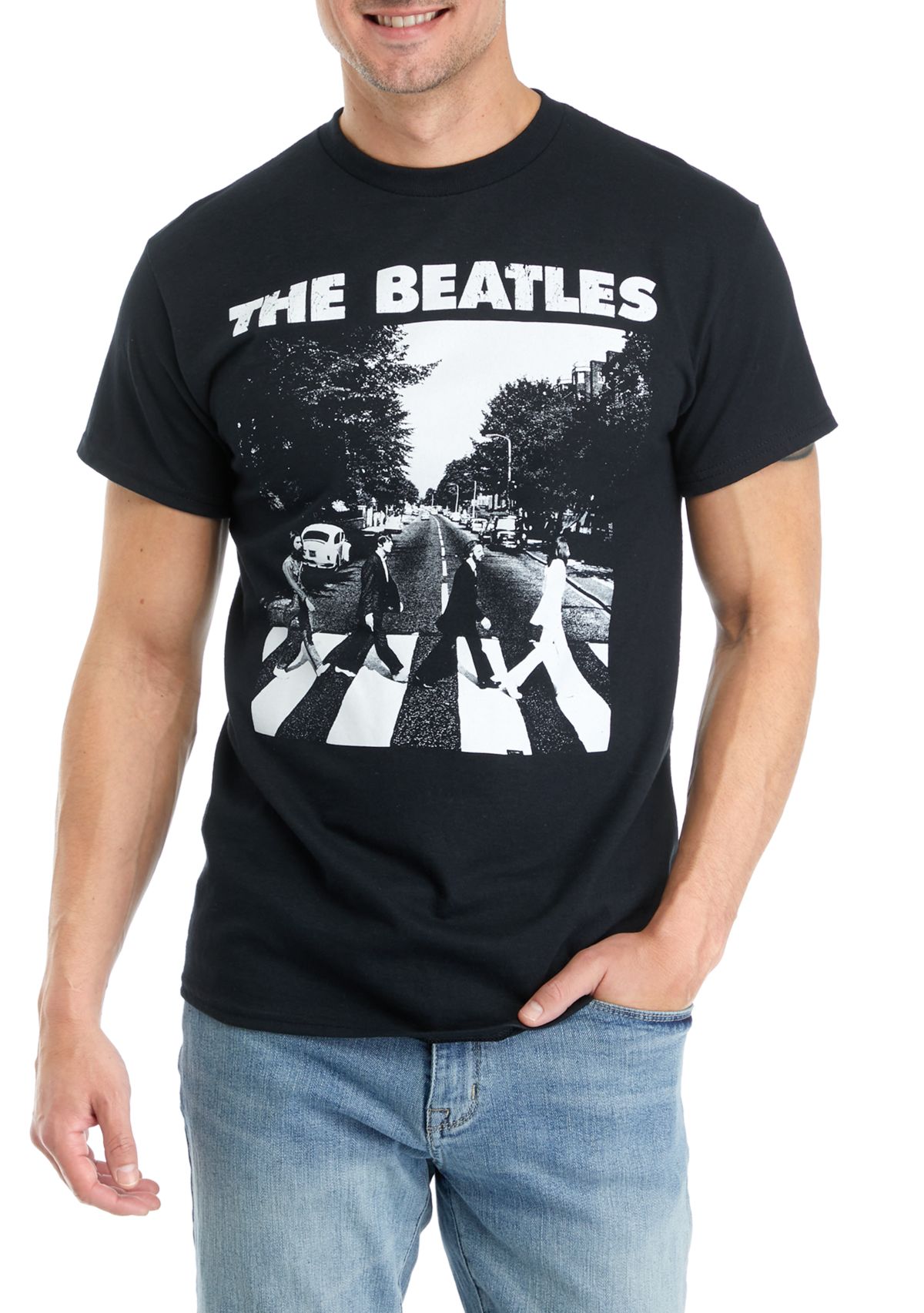 Mens Beatles Abbey Road Graphic T-Shirt