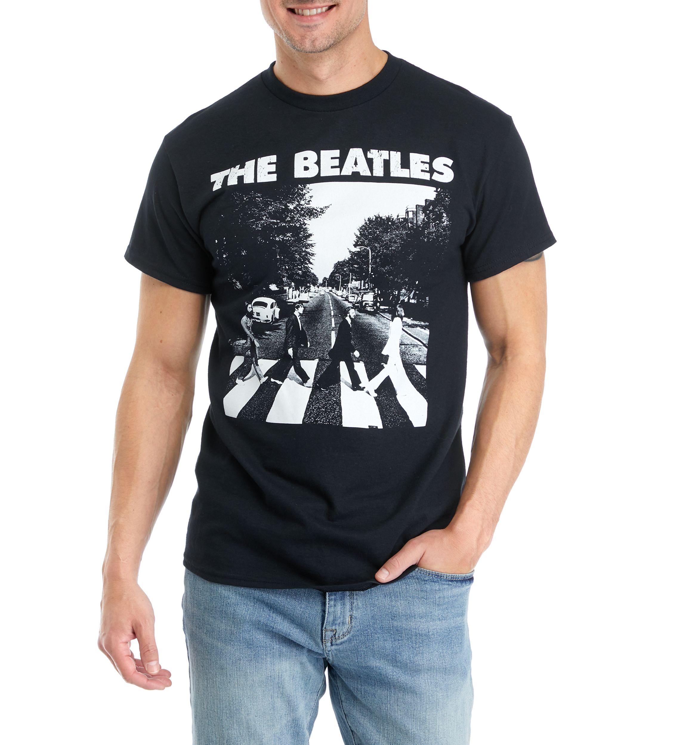 Mens Beatles Abbey Road Graphic T-Shirt