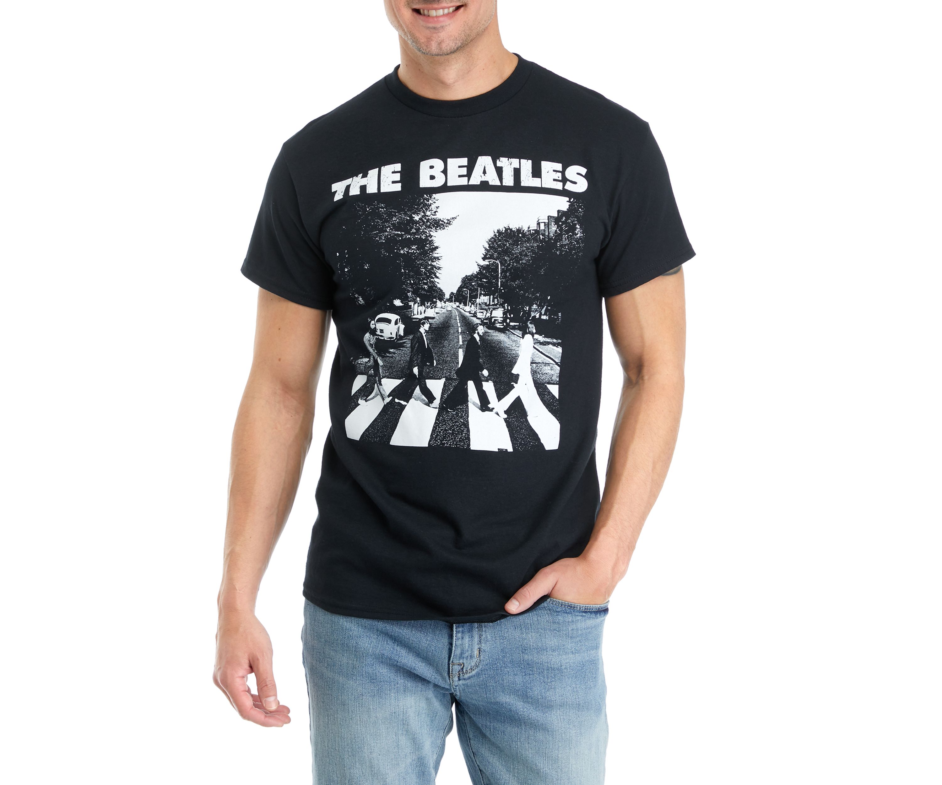Mens Beatles Abbey Road Graphic T-Shirt
