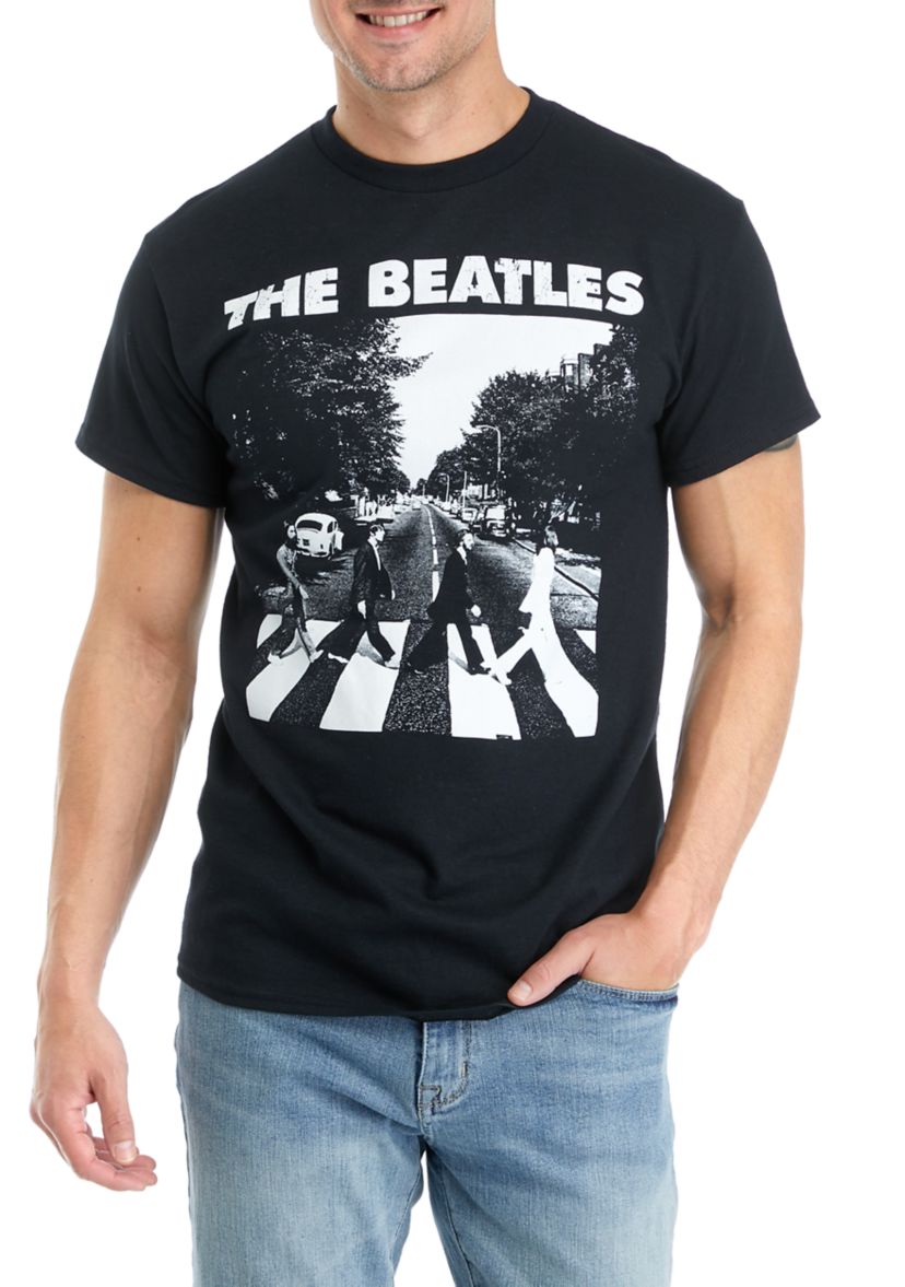 Mens Beatles Abbey Road Graphic T-Shirt