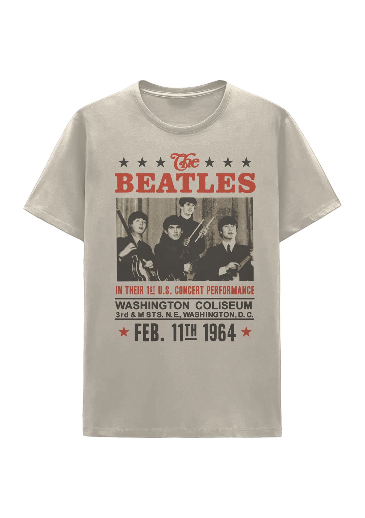 The Beatles Washington D.C. Graphic T-Shirt