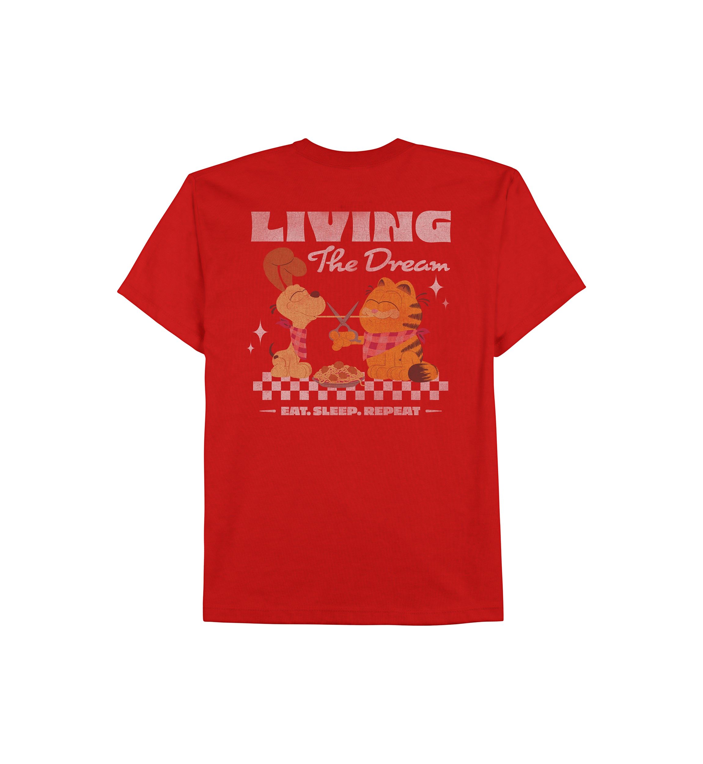 Mens Garfield the Dream Graphic T-Shirt
