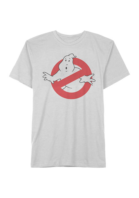 Ghostbusters Graphic Short Sleeve White Logo T-Shirt
