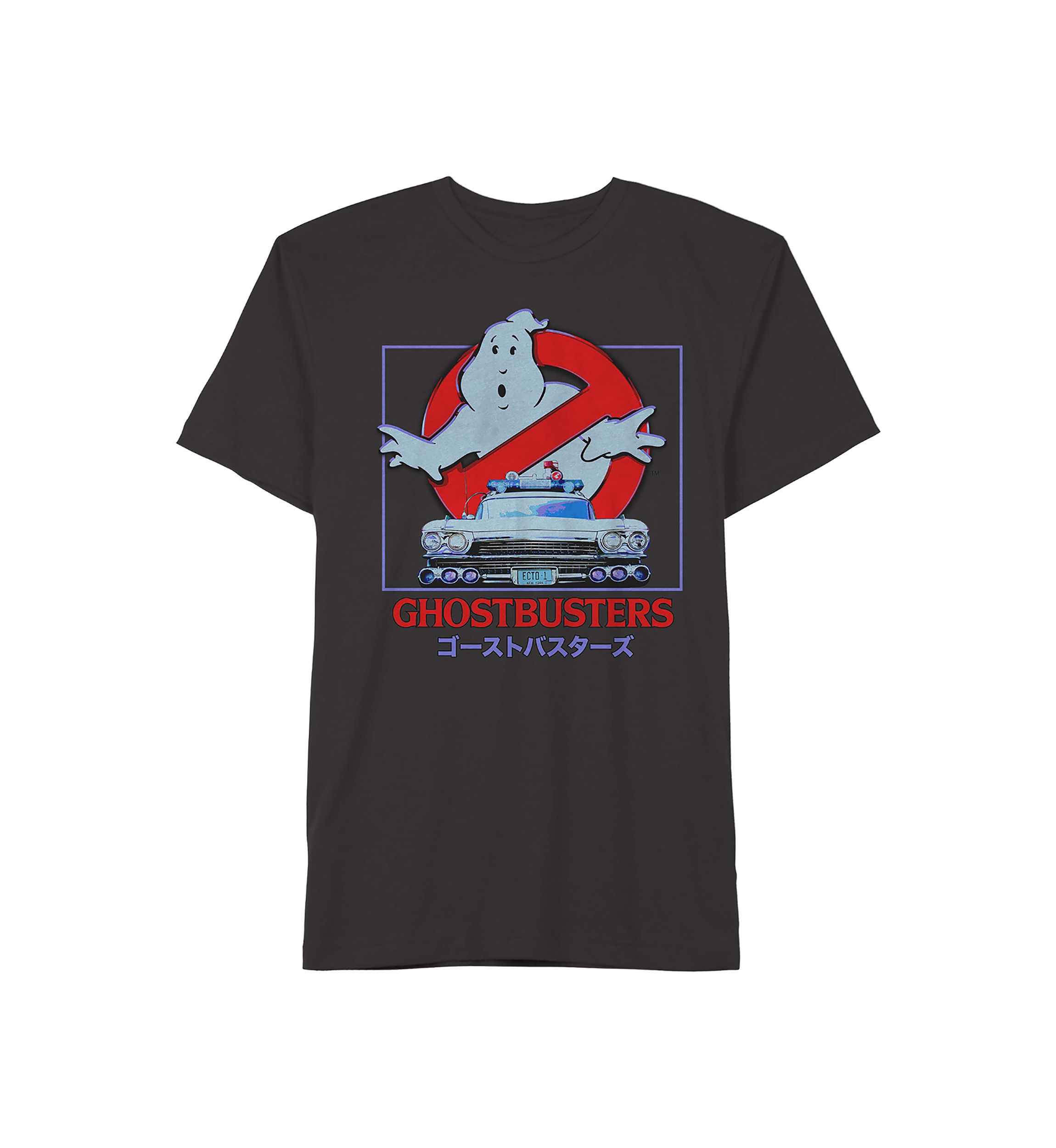 Ghostbusters Car Graphic T-Shirt 