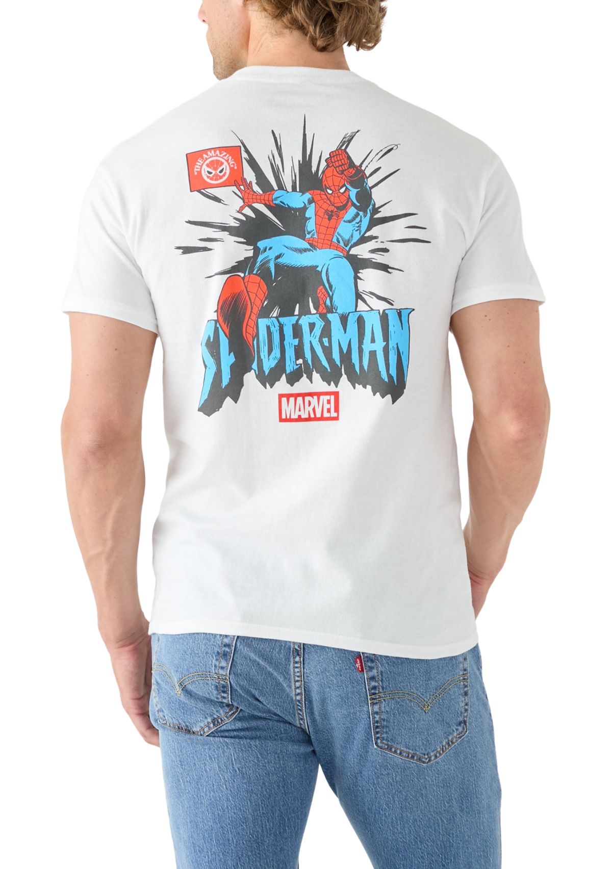 Spider-Man Burst Graphic T-Shirt