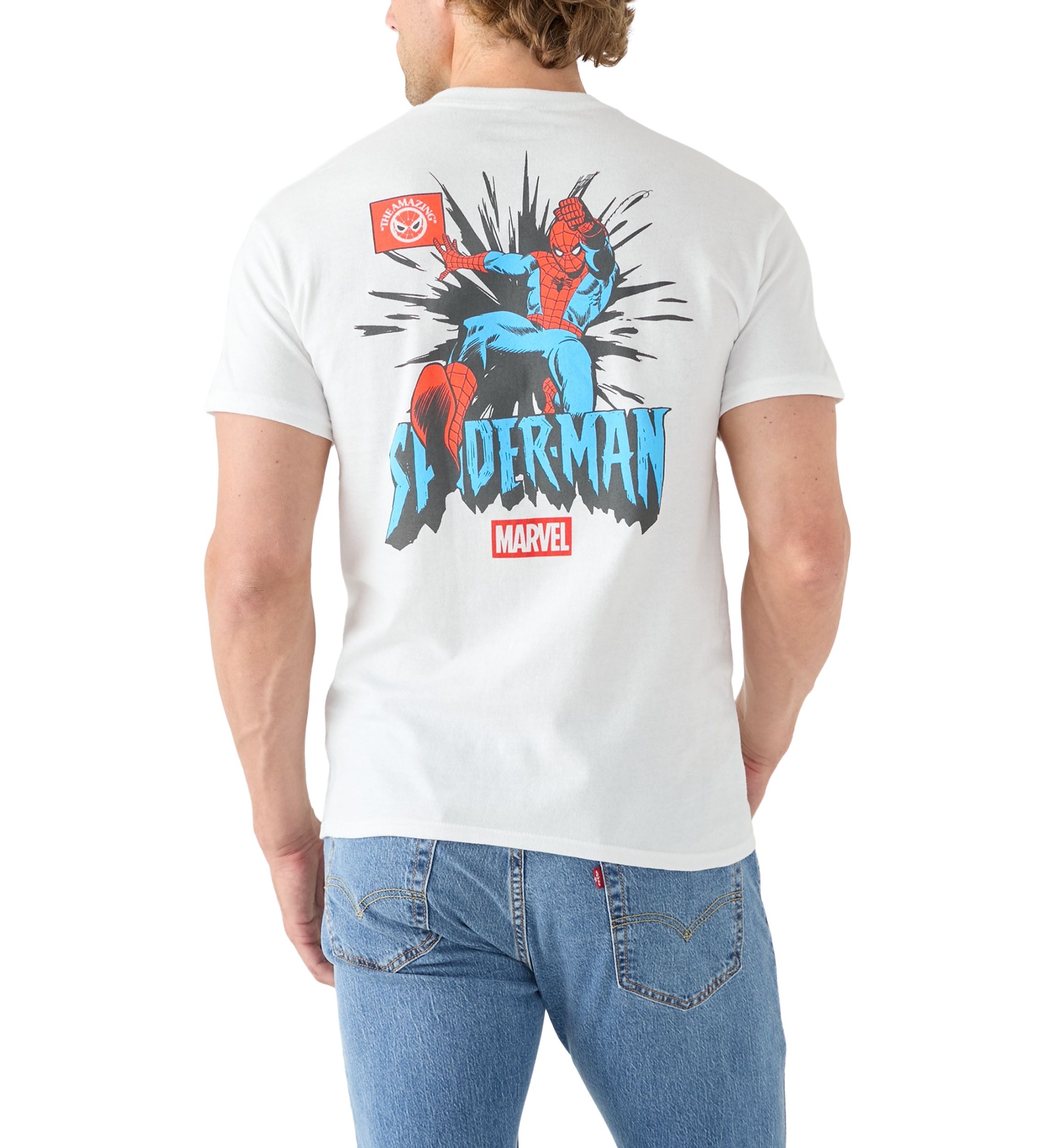 Spider-Man Burst Graphic T-Shirt