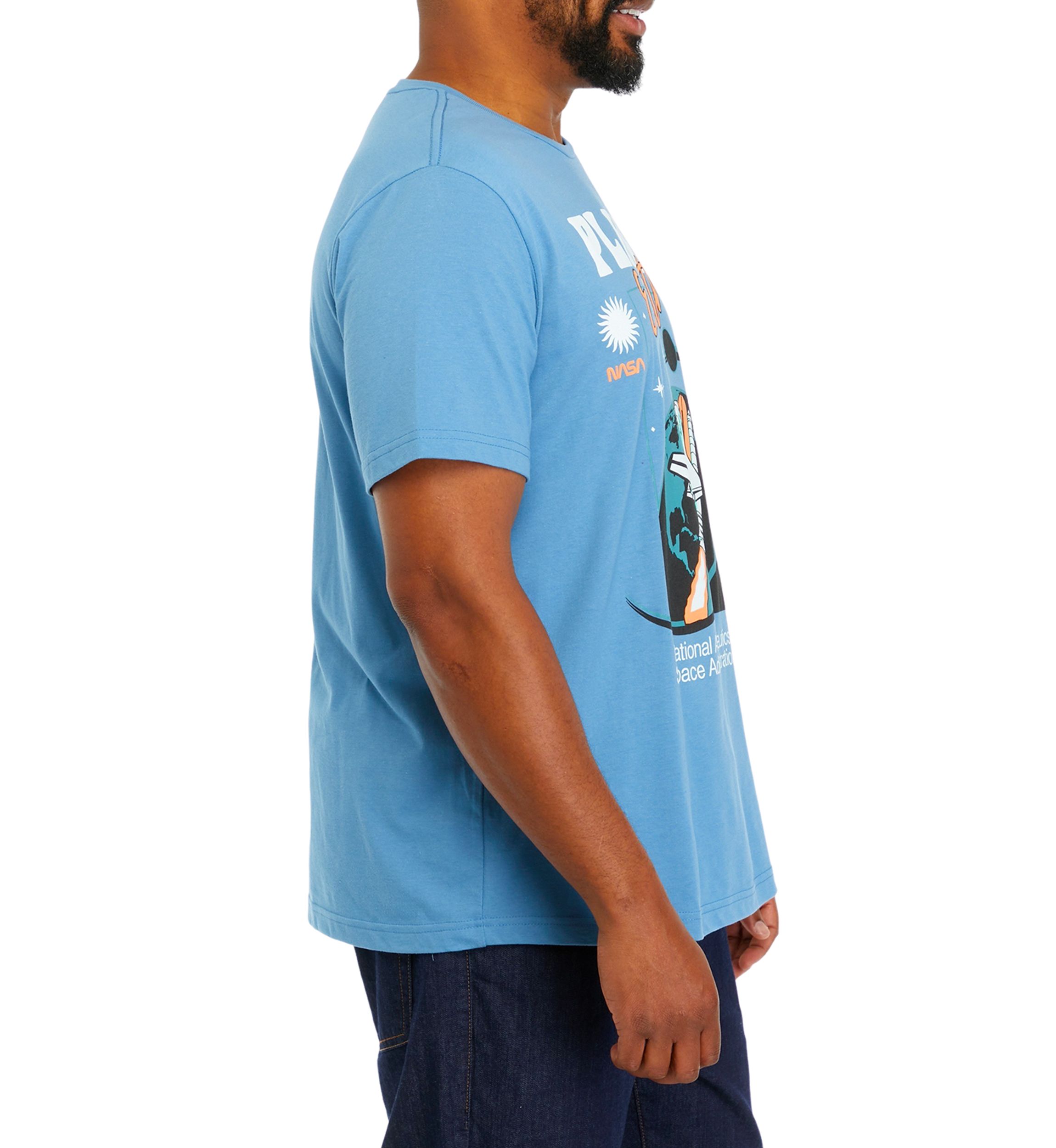 Big & Tall Planet Earth Short Sleeve Graphic T-Shirt