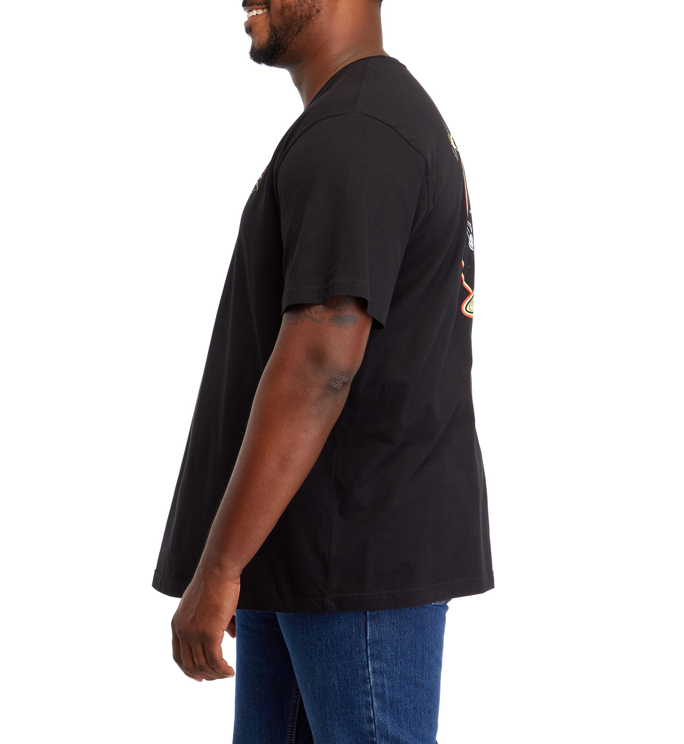 Big & Tall Nasa Beam Saucers Graphic T-Shirt