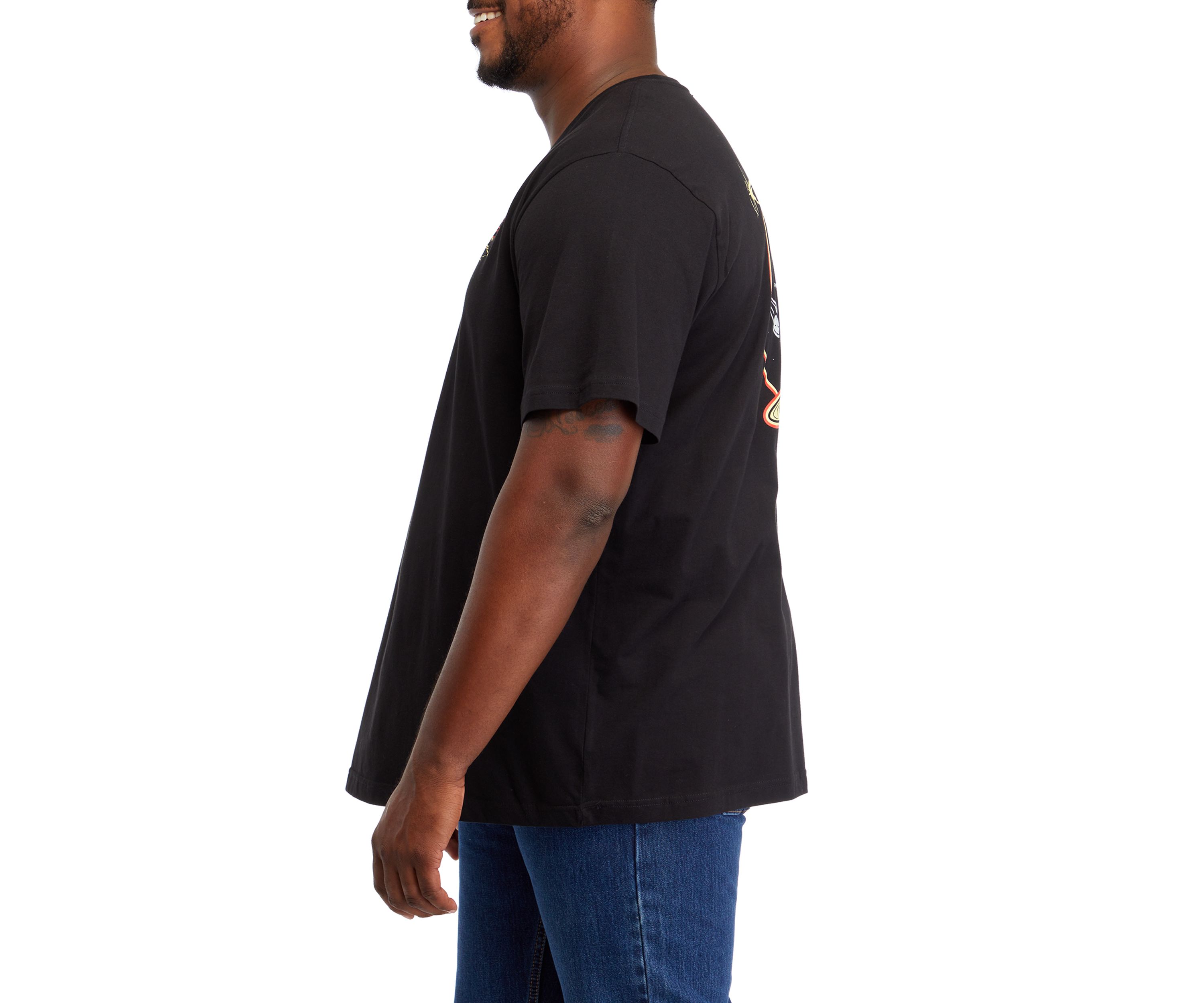 Big & Tall Nasa Beam Saucers Graphic T-Shirt