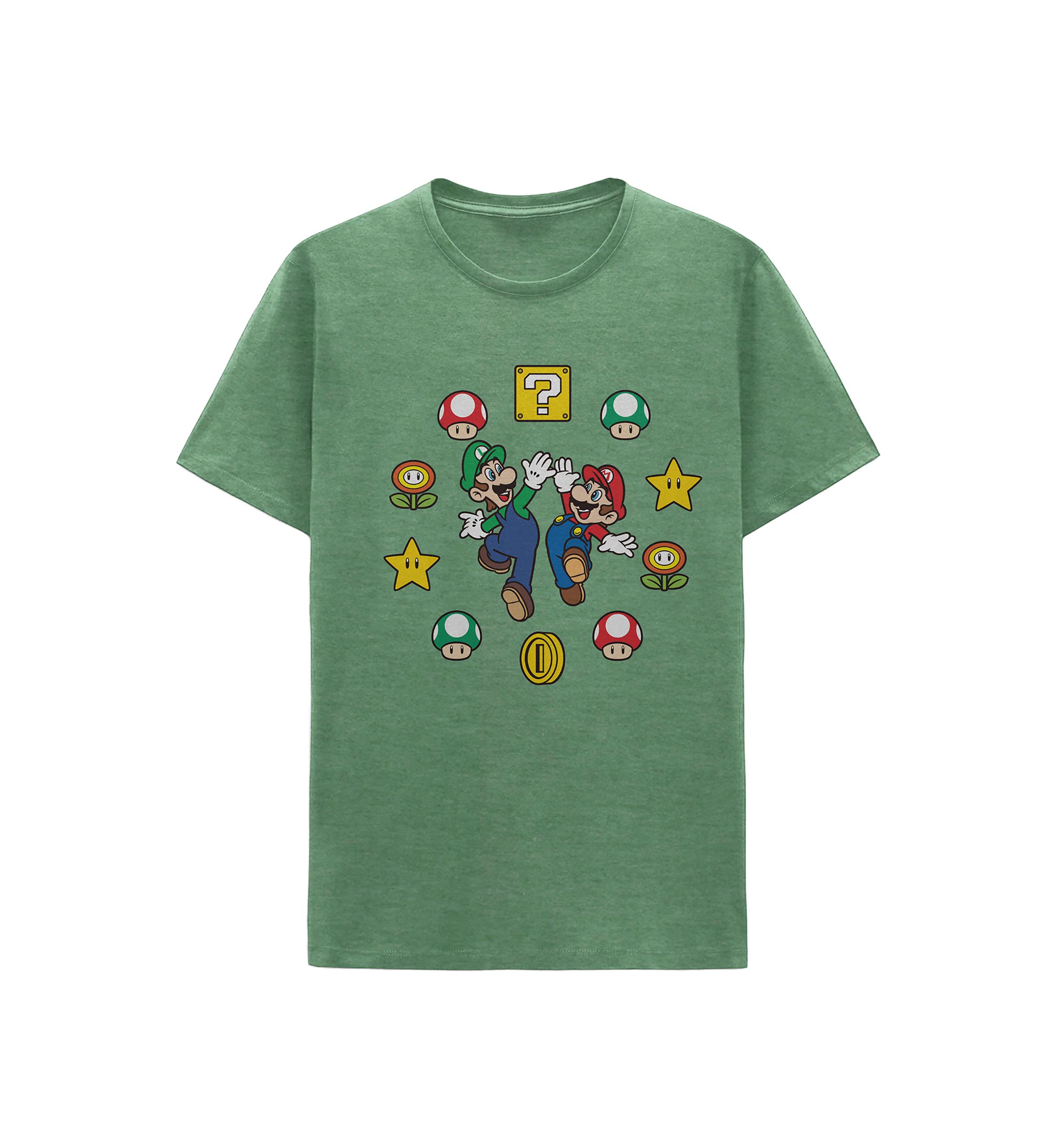 Power Ups Mario Graphic T-Shirt